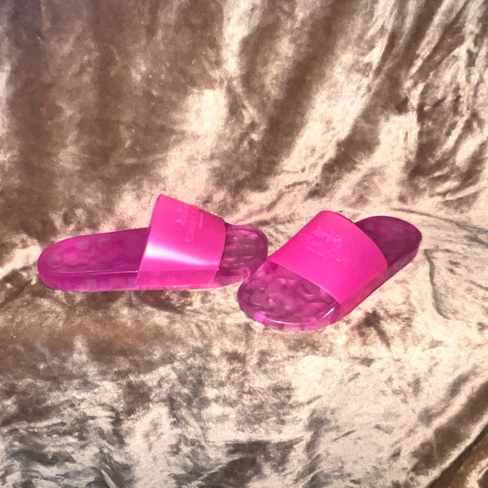 Coach Pink Slide Sandals Minimalist Design